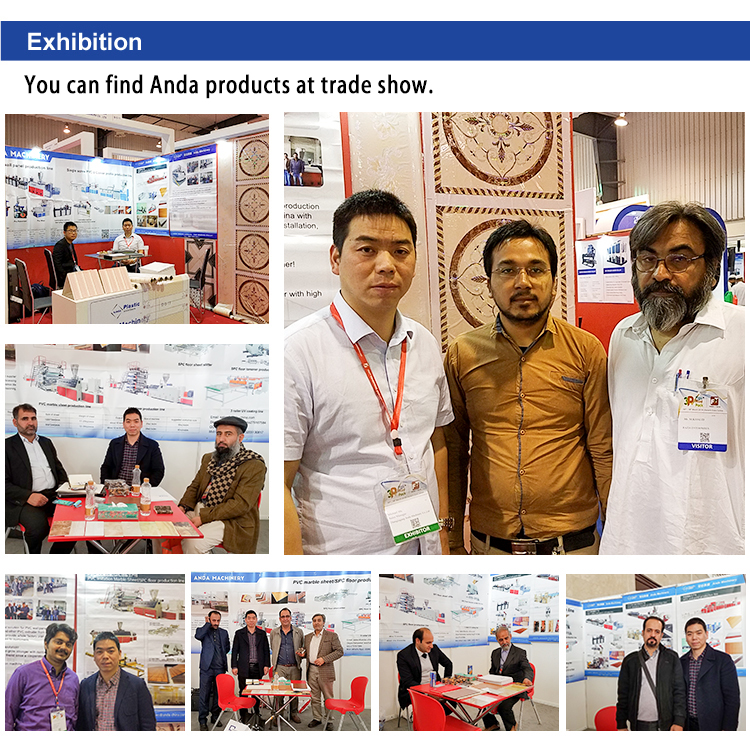 pvc floor making machine