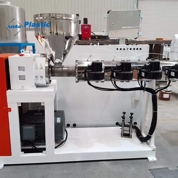 Tek Vidalı PVC Kenar Bandı Ekstrüzyon Makinası